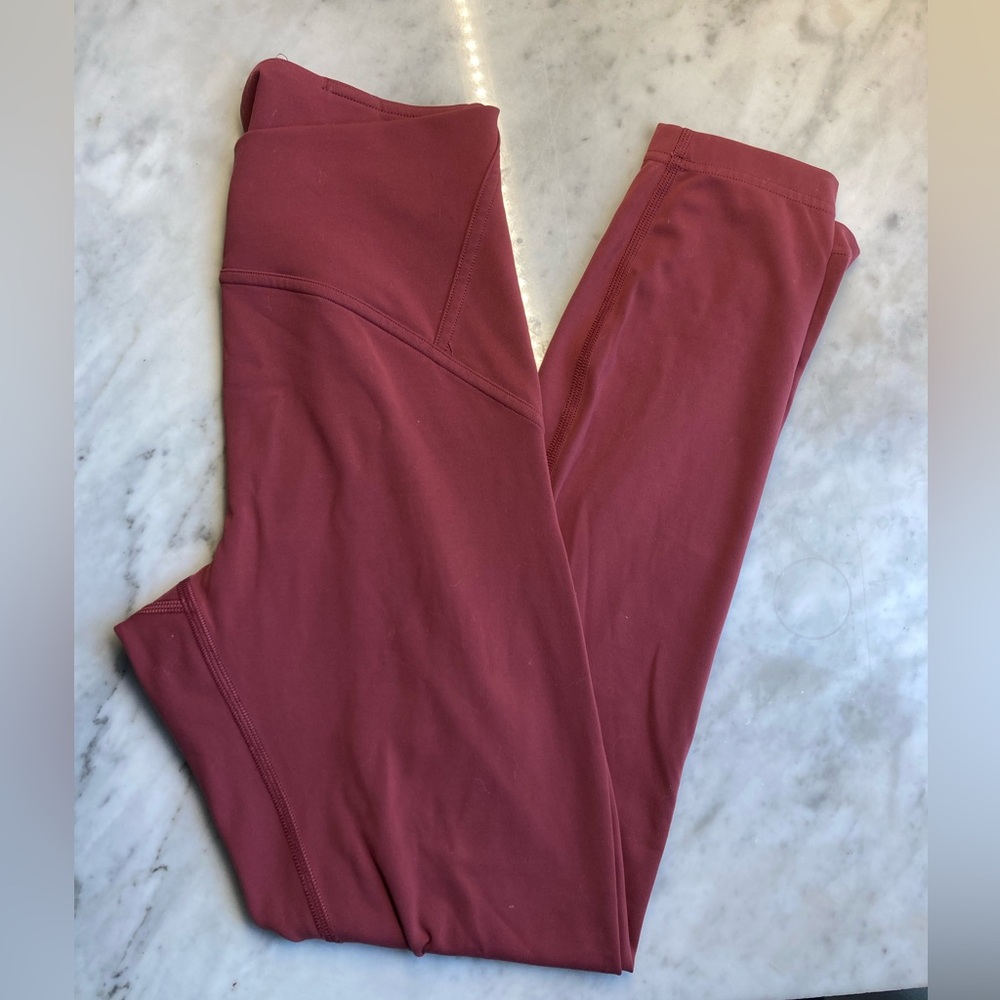 Lululemon Burgundy Align leggings
